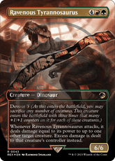 Tiranossauro Voraz / Ravenous Tyrannosaurus - Magic: The Gathering - MoxLand